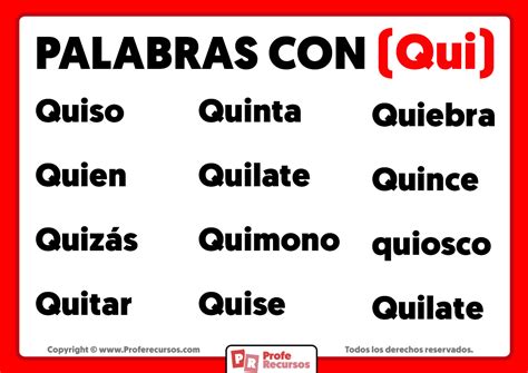 Palabras Que Qui