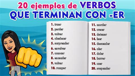 Palabras Que Terminen En Er