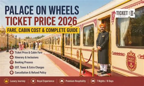 Palace On Wheels Train Ticket Price In Rupees
