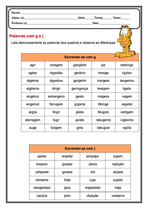 Palavras Com J E G