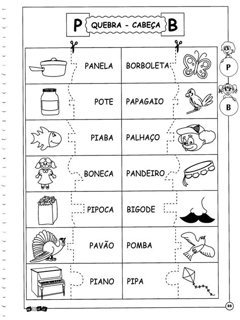 Palavras Com P E B