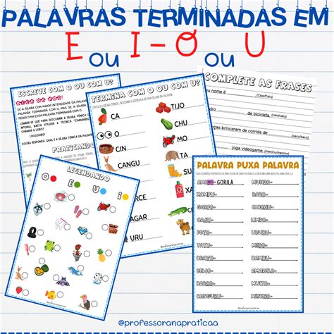 Palavras Que Termina Com A