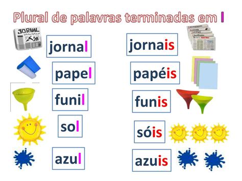 Palavras Terminadas Em L