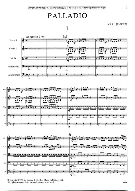 palladio sheet music scribd er