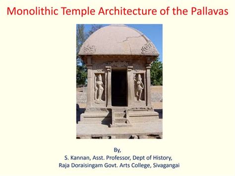 Full Download Pallava Architecture Ppt 