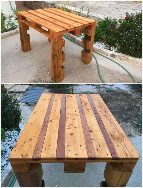 pallet garden table