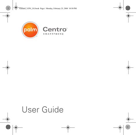 Read Online Palm Centro User Guide Verizon 