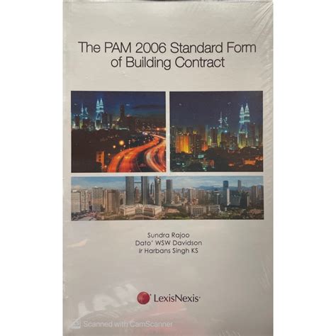 pam 2006 standard form of building contract