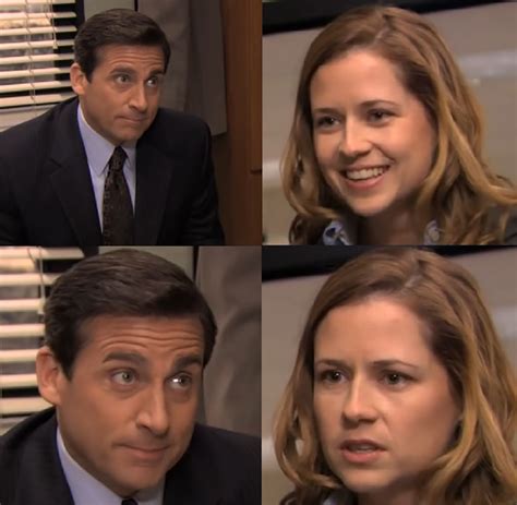 pam acts ridiculous when michael is dating her mom
