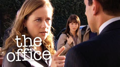pam find out michael is dating her mom