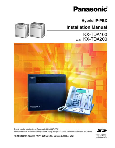 panasonic service manual kx tda170