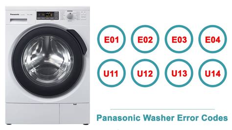 Panasonic Washing Machine Error Code U12