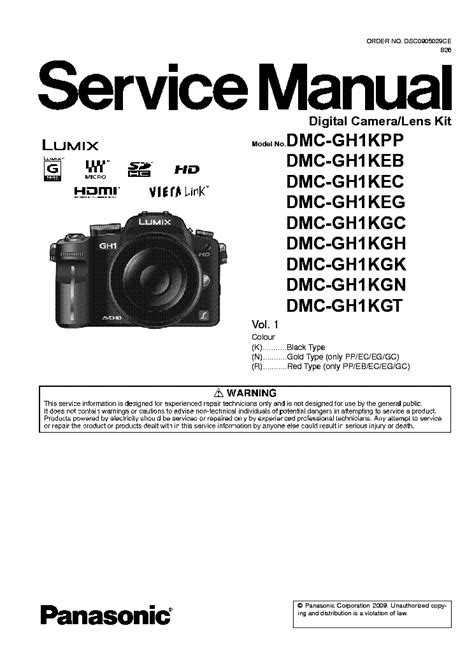 Full Download Panasonic Dmc Gh1 Manual Guide 