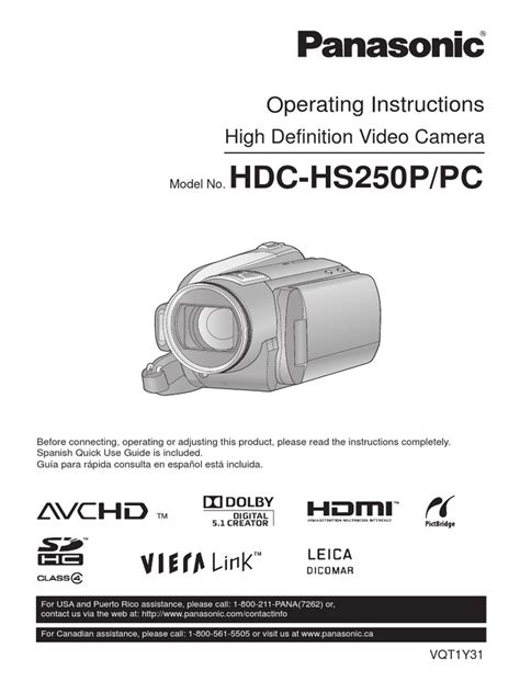 Download Panasonic Hdc Hs250 Hs200 Service Manual Repair Guide 