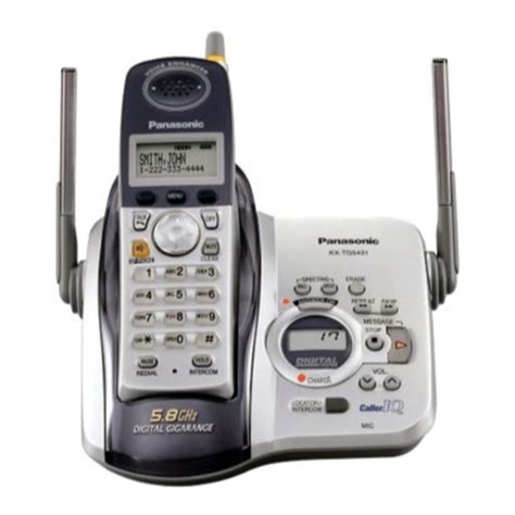 Read Panasonic Kx Tg5453 User Guide 