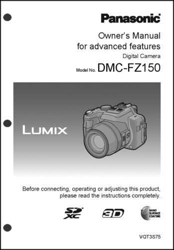 Download Panasonic Lumix Fz150 User Guide 