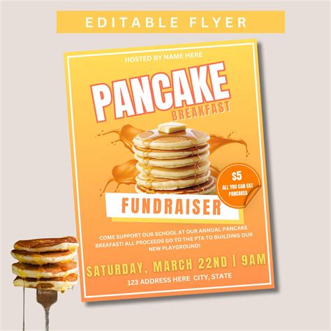 Pancake Breakfast Flyer