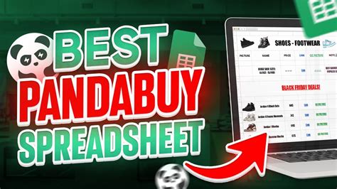 Panda Buy Spreadsheet