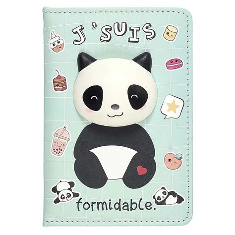 panda cra c atif carnet de note et dessin kawaii