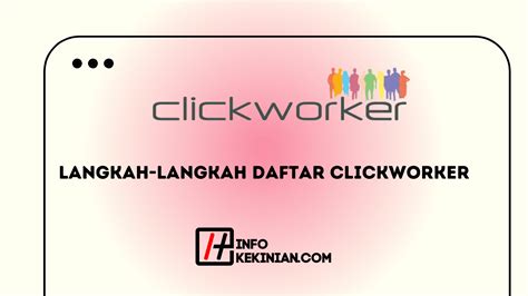 Panduan Cara Daftar Clickworker dan Link Terbaru