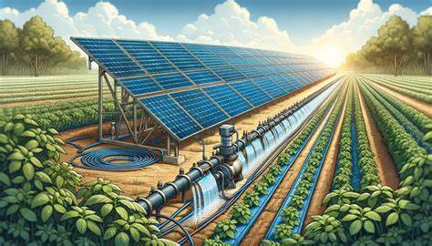 paneles solares riego