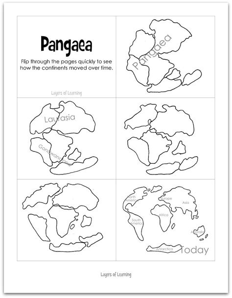 Pangea Jigsaw Activity