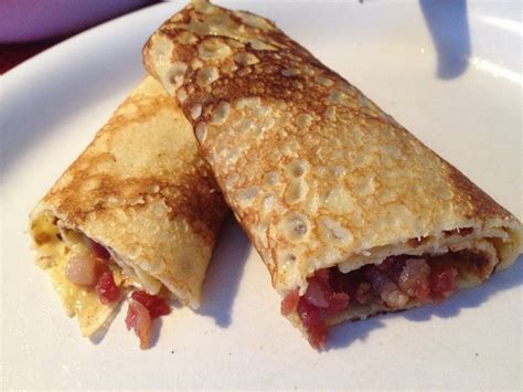pannekaker bacon