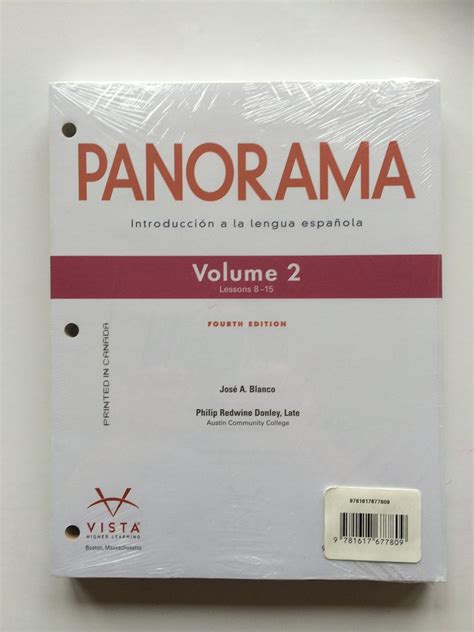 Read Online Panorama 4Th Edition Supersite Answers Leccion 2 Pdf 