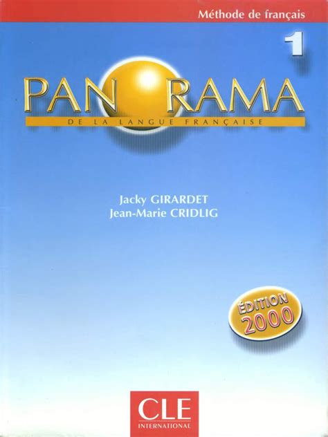 Full Download Panorama De La Langue Francaise 