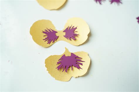 Pansy Petal Template