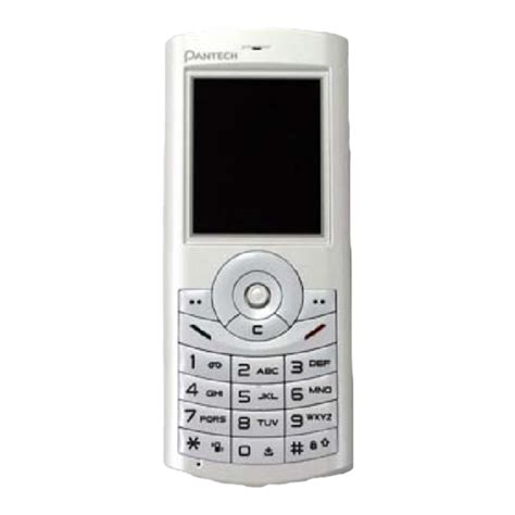 Read Pantech C150 User Guide 