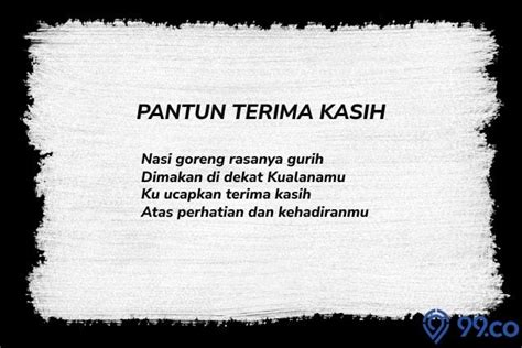 PANTUN TERIMA KASIH 💋 Koleksi Pantun Terima Kasih dan Penghargaan