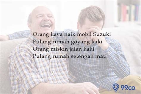 PANTUN JENAKA 4 BARIS - contoh pantun jenaka