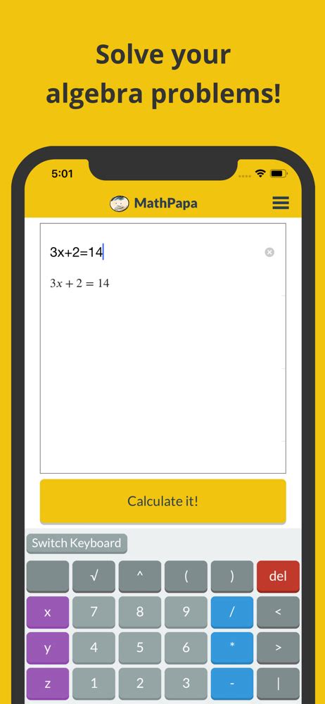 Papa Calculator   Algebra Calculator Mathpapa - Papa Calculator