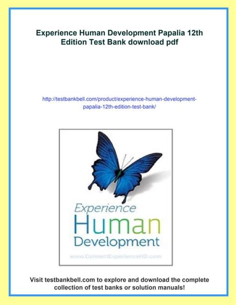 Papalia Human Development 12th Edition