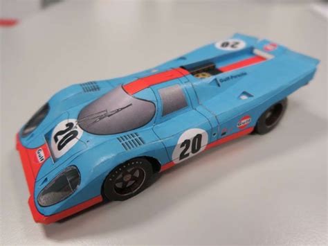 papecraft porsche 917k Auto - Pinterest