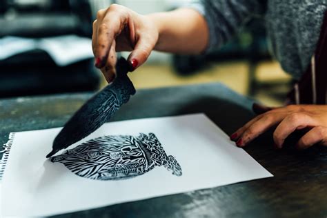 Paper And Ink Workshop Printmaking Techniques Using A Variety Of Methods And Materials