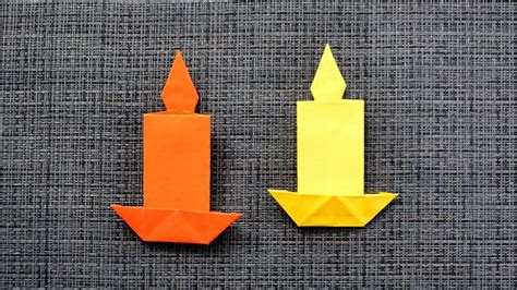 Paper Candle Template