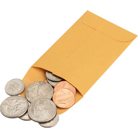 Paper Coin Envelopes Packet Of Coins In Paper - Packet Of Coins In Paper