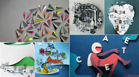 Paper Cut Art Jessica Redekop Creative Paper Cutting Designs For Kids - Paper Cutting Designs For Kids