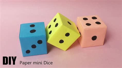 Paper Dice Kids X27 Crafts Fun Craft Ideas Printable Dice Template With Dots - Printable Dice Template With Dots