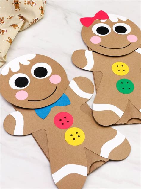 Paper Gingerbread Man Craft And Writing Activity Craft Gingerbread Man Colouring Sheet - Gingerbread Man Colouring Sheet