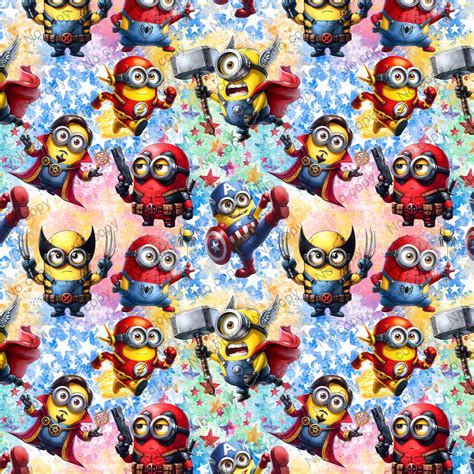 Paper Patterns Of Minions