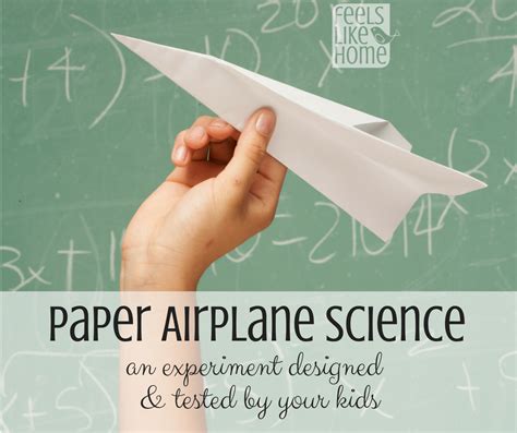 Paper Planes Science Experiment   Soaring Science Test Paper Planes With Different Drag - Paper Planes Science Experiment
