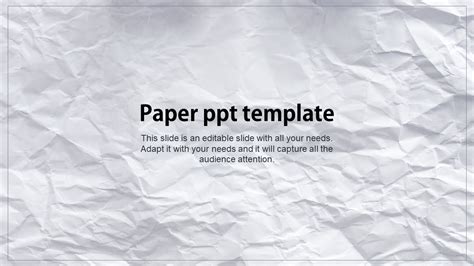 paper ppt template