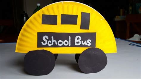 Paper School Bus Craft For Preschoolers Free Printable School Bus Worksheet - School Bus Worksheet