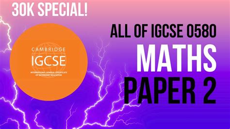 Full Download Paper 2 Igcse Maths Carries How Much Marks 