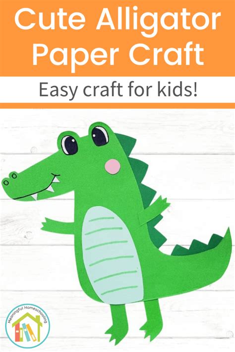 Read Online Paper Alligator Aspire And Create 