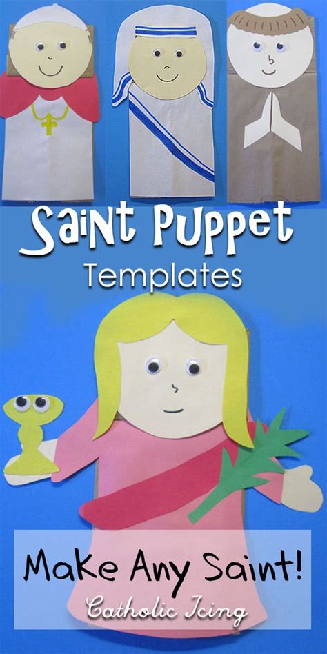 Read Online Paper Bag Templates For Saint Puppets 