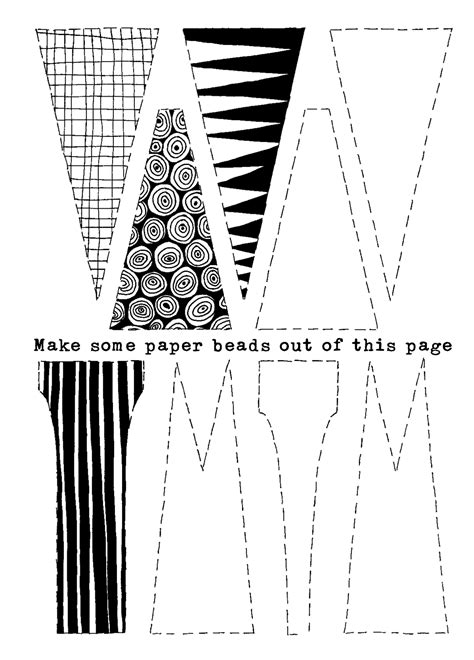 Full Download Paper Beads Template 